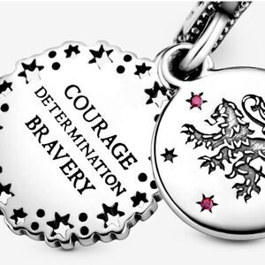 925 Silver Gryffindor Harry Potter Charm
